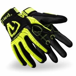 Stoßschutzhandschuh Hex1® 2131 Von HexArmor, In Schwarz/gelb