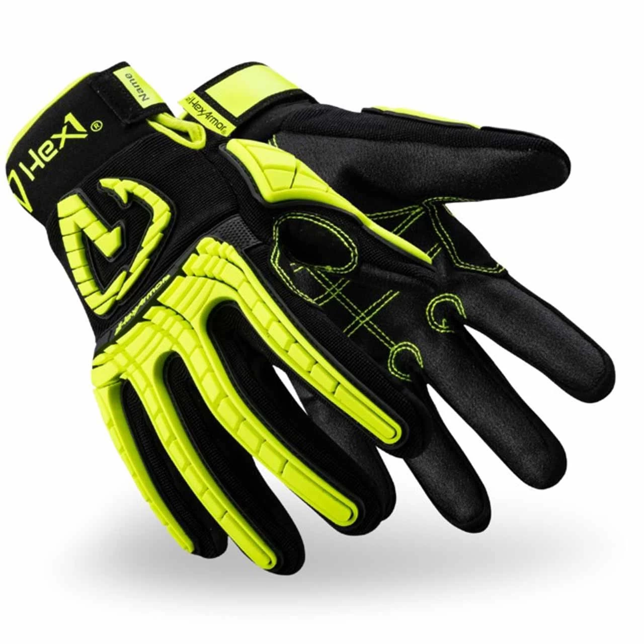 Stoßschutzhandschuh Hex1® 2131 Von HexArmor, In Schwarz/gelb