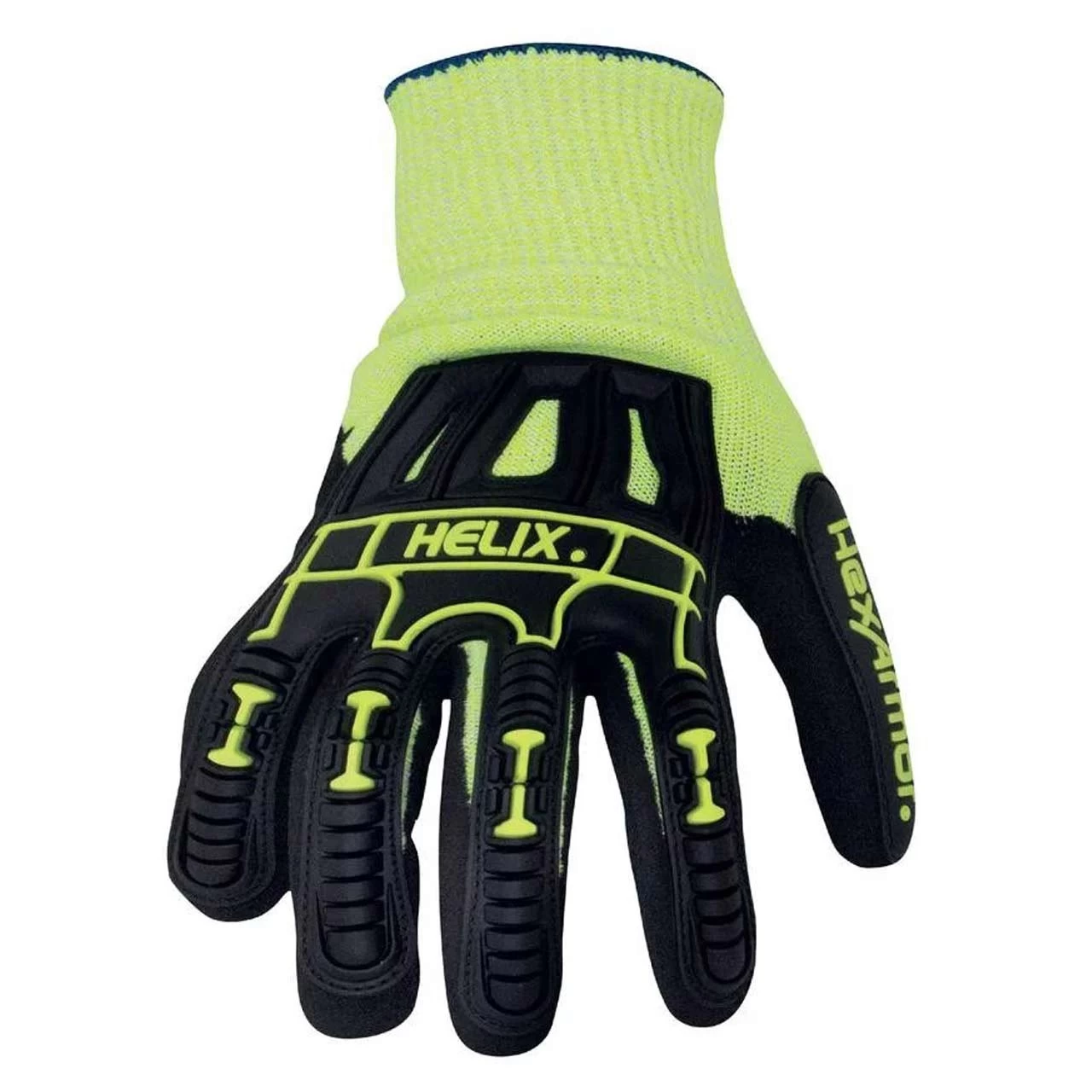 Schnitt- Und Stoßhandschuh Helix 3000 Von HexArmor, Schwarz/gelb – Bild 2