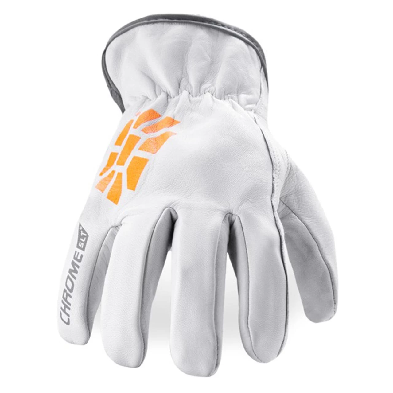 HexArmor Lichtbogen- Und Hitzeschutzhandschuh Chrome SLT 4061, Weiß/orange – Bild 3