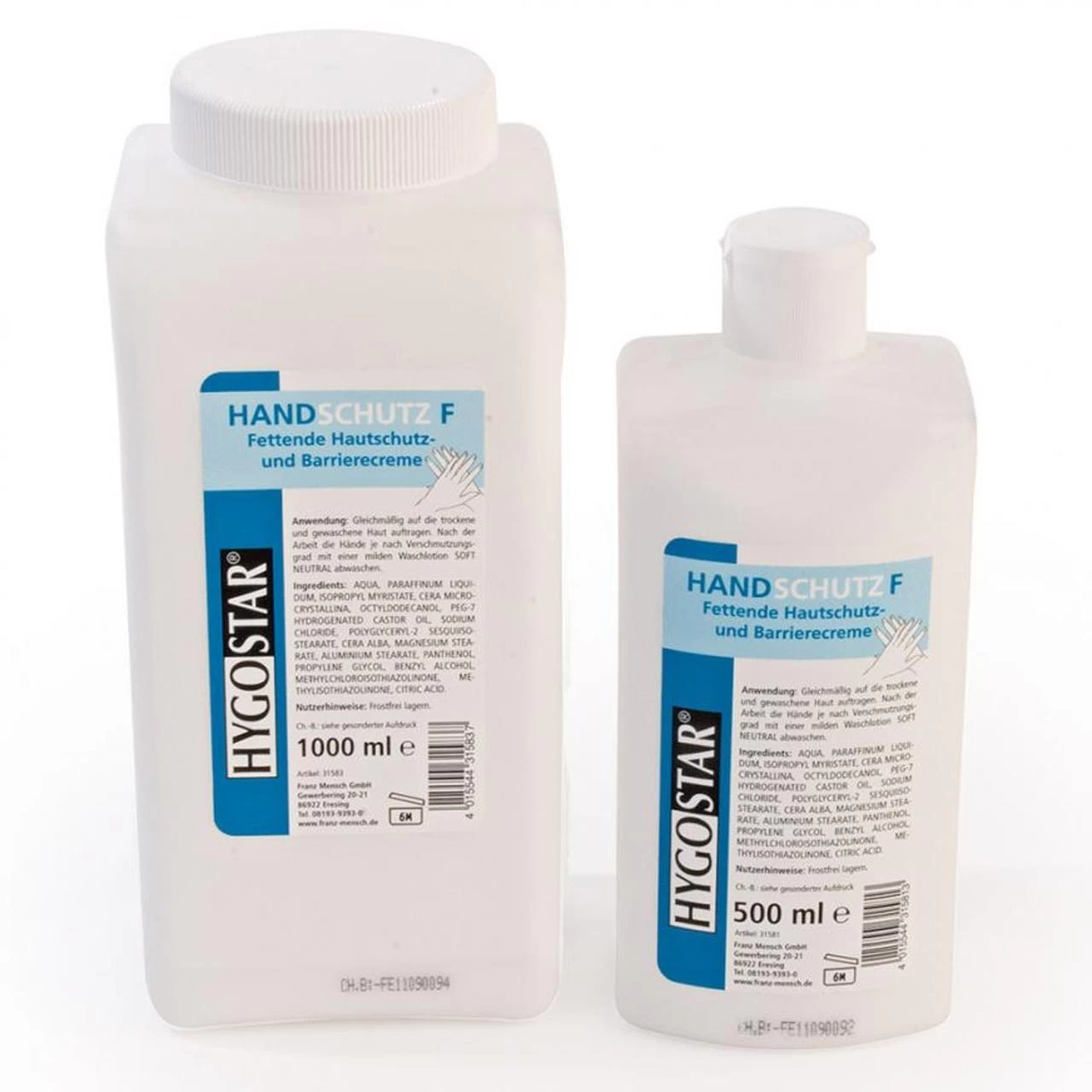 Handschutz F, Schutz- Und Barriercreme 31583 Von Hygoclean, 1000 Ml
