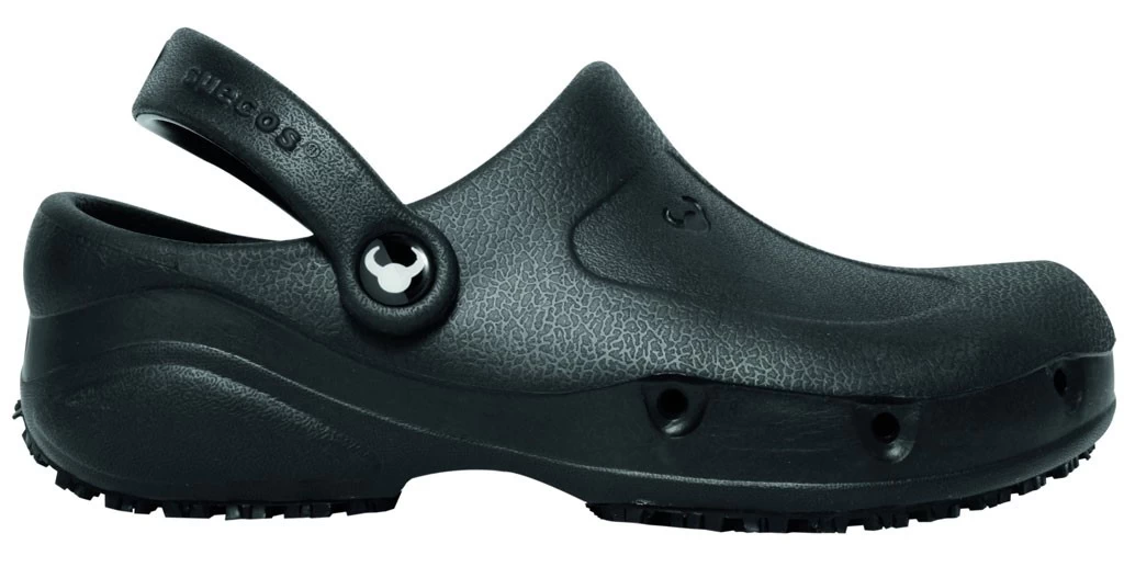 SUECOS Clogs THOR Für Gastro Und Praxis, Rutschhemmend, Schwarz