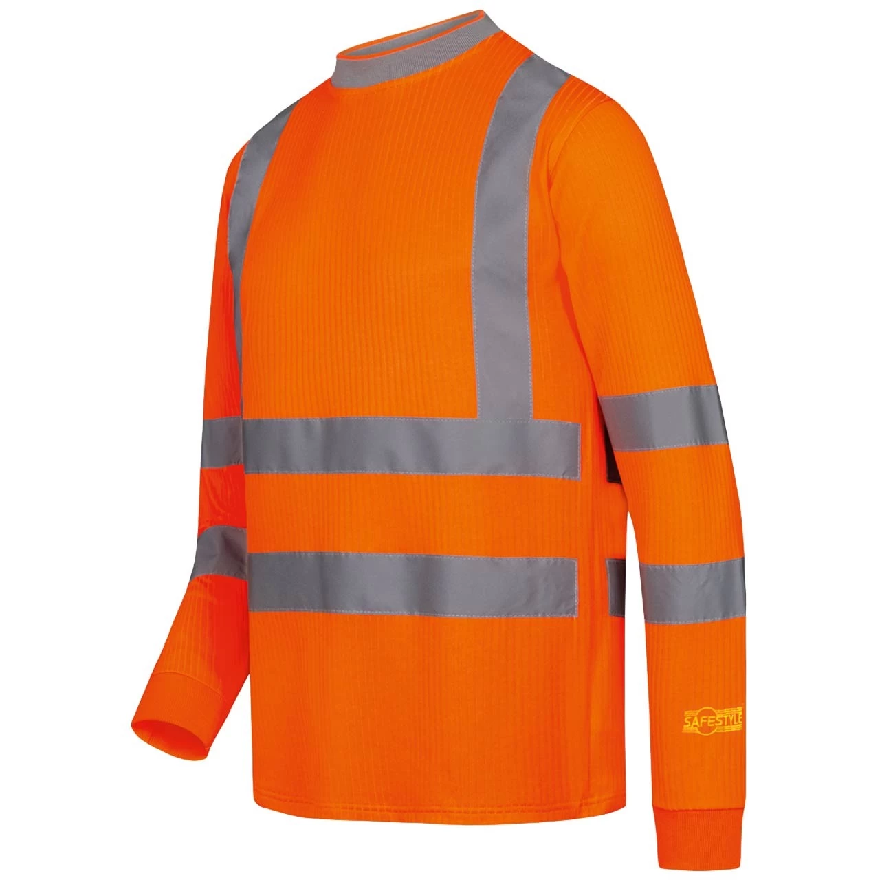 UV Warnschutz Langshirt NEVIO Von Safestyle, Warnorange – Bild 2