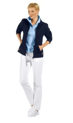 Leiber Damen- Sweatjacke 08/1059FB Aus Mischgewebe, Marine