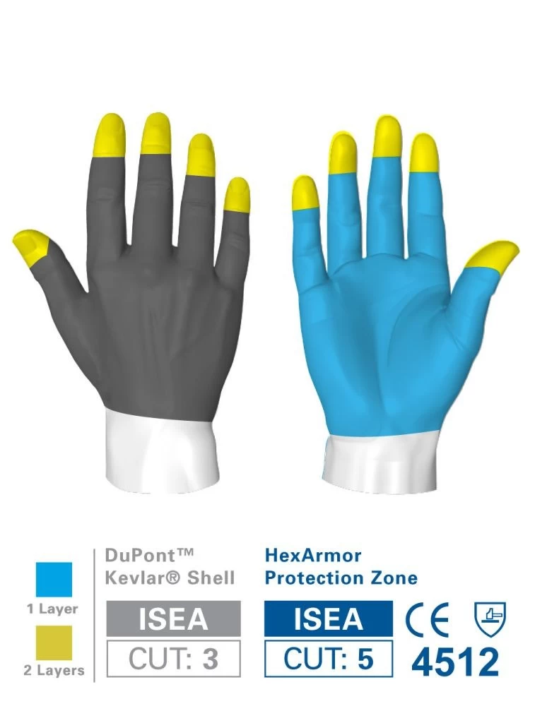 Polizeihandschuh 4046 Mit Nadeldurchstichschutz Von HexArmor – Bild 3