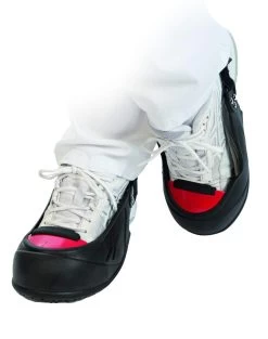 Hygostar® S1 Überschuhe Mit Zehenschutzkappe, Schwarz-rot