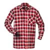 Flanellhemd DELAWARE Von Craftland, Rot/blau/weiß-kariert
