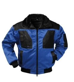 4 In 1 NORWAY- Pilotenjacke MOLDE, Royal-schwarz