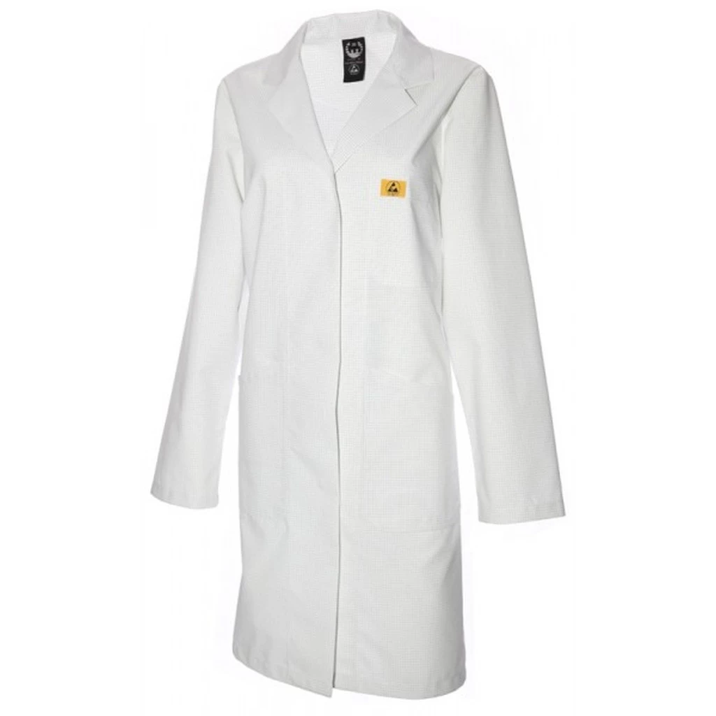 ESD Damen- Berufsmantel Von Mimoza 155 G/m², Weiß