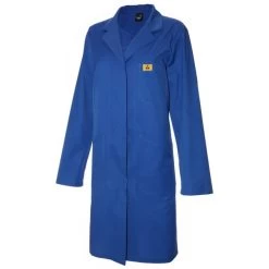 ESD Damen- Berufsmantel Von Mimoza 155 G/m², Kornblau