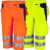 Qualitex Warnschutz- Shorts PRO WS 245, Warngelb, Warnorange
