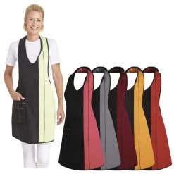 Leiber Damen-Latzschürze 11/2540, In 4 Farben