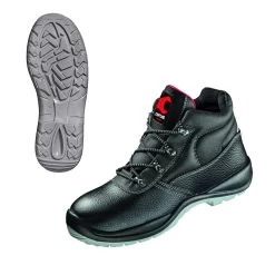 S3 Schnürstiefel Wedel Nuovo ÜK, Extrem Leicht, Schwarz