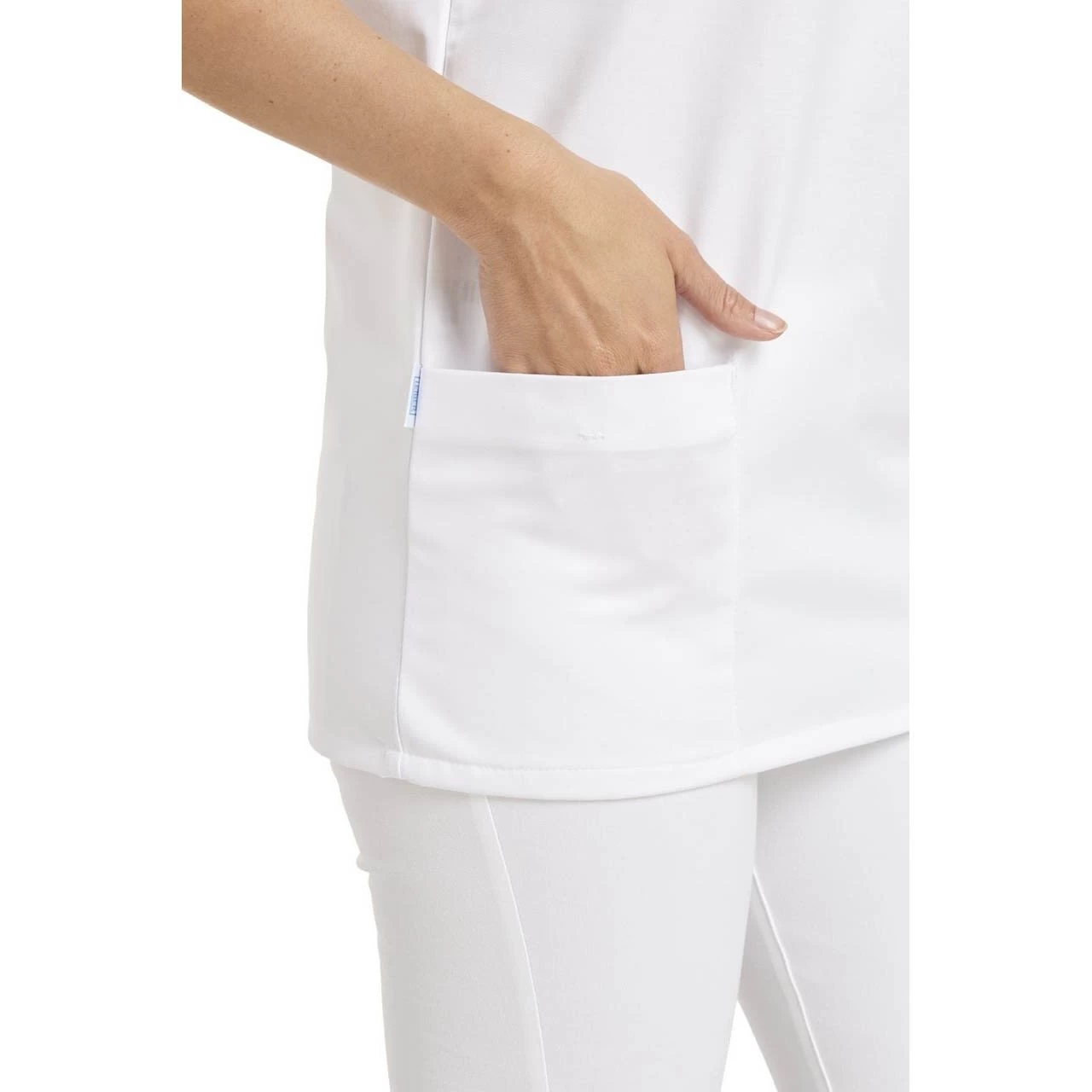 Damen Und Herren Schlupfjacken 12/106 Von Leiber, Weiß – Bild 2