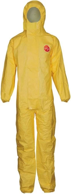 Tychem® C Schutzanzug Von Du Pont Nach Kat 3 Typ 3,4,5+6, Gelb