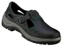 S1 Arbeits-Sandale GÜSTROW Von BASIC-Line, Schwarz