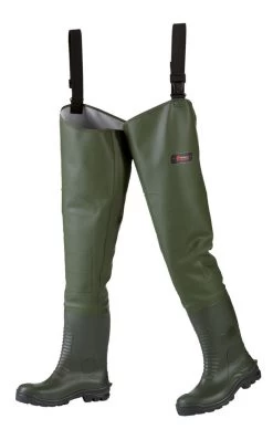 S5 Premium- Seestiefel Von Norway Mit Stahlschutz, Grün