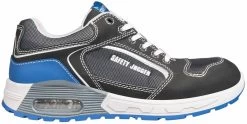 Safety Jogger S1P SRC Halbschuh RAPTOR, Schwarz-grau/blau