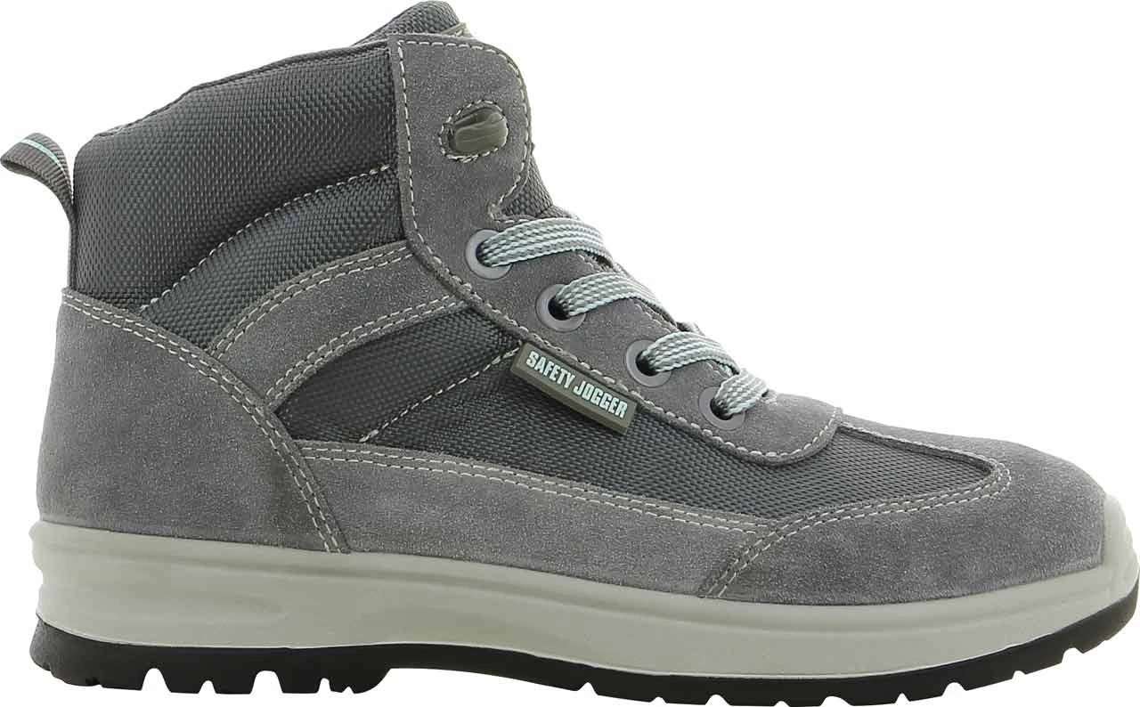 S1P SRC Damenschuh BOTANIC Von Safety Jogger, Grau